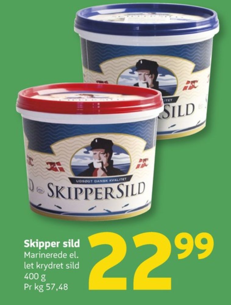 Skipper, Sild