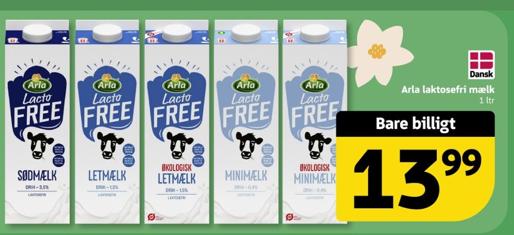 Arla Lacto FREE, Minimælk