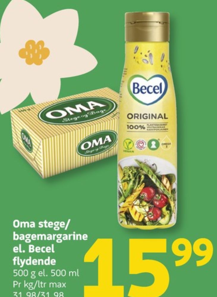 Oma, Margarin-fast Stege