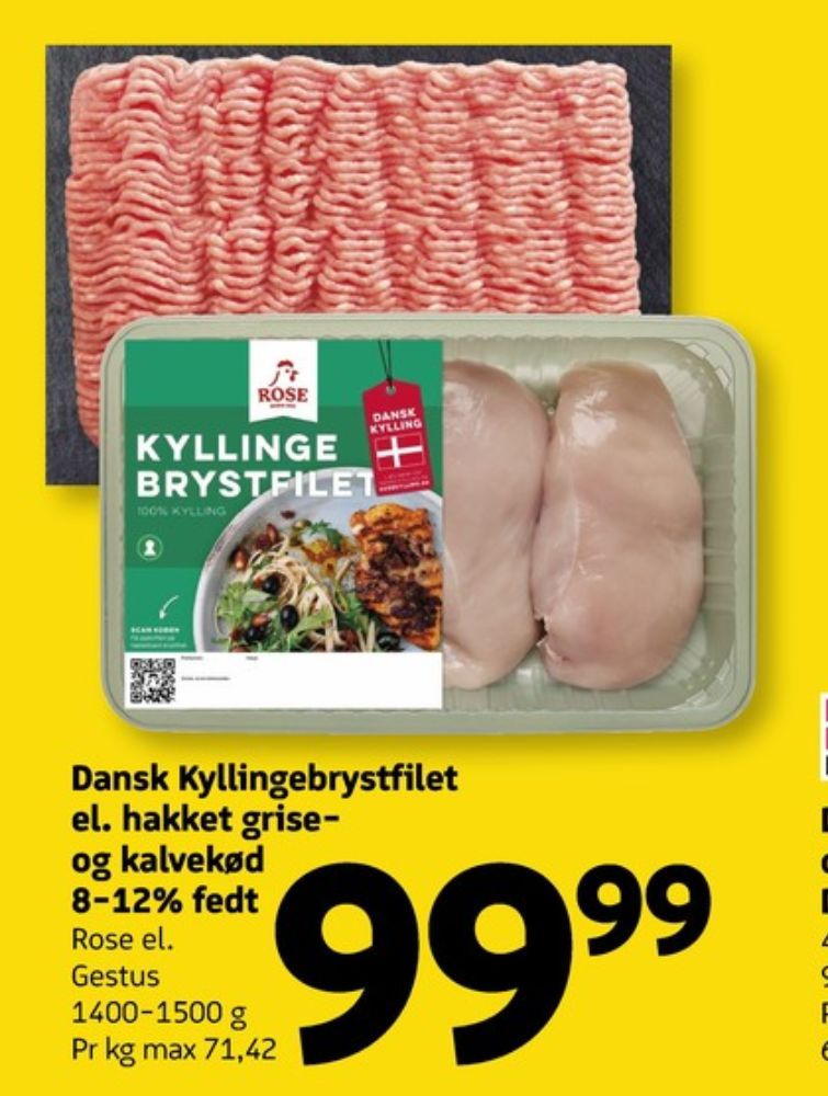 Rose, Kyllingebrystfilet