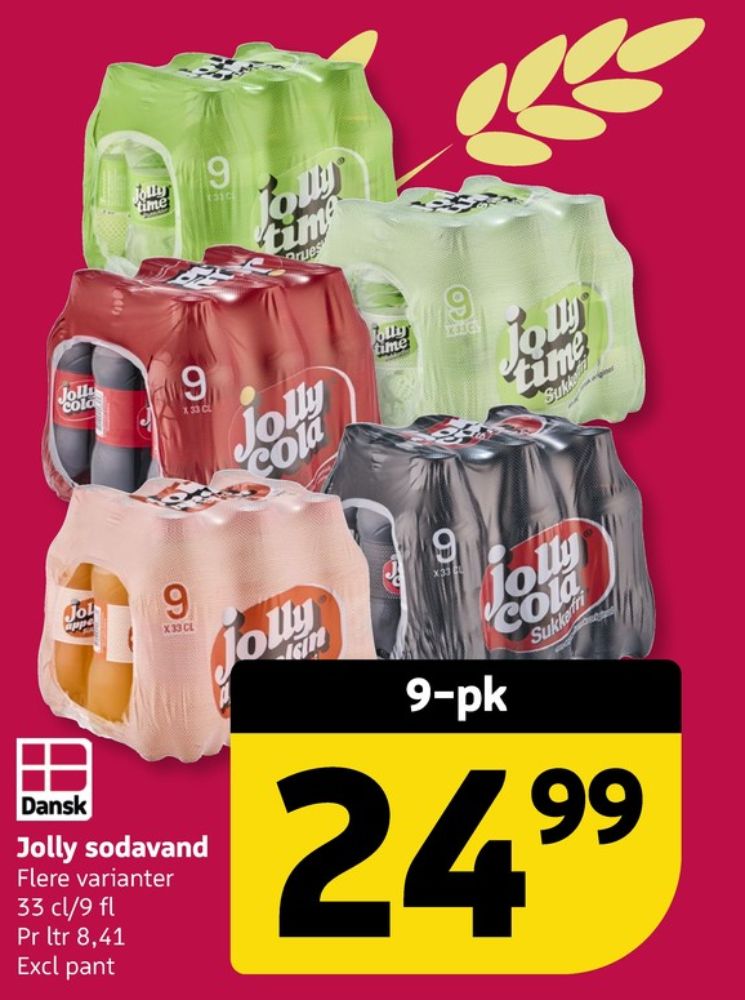 Jolly, Cola 9 pk.
