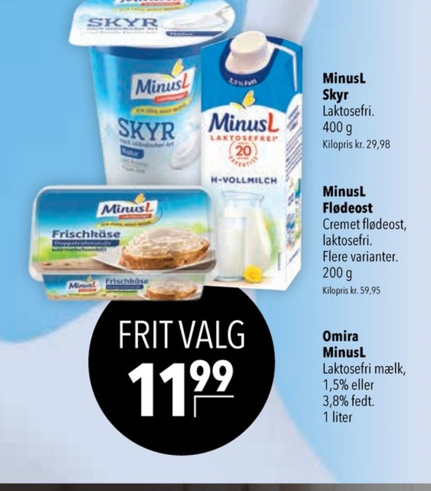 Minus L, Mælk 1,5%