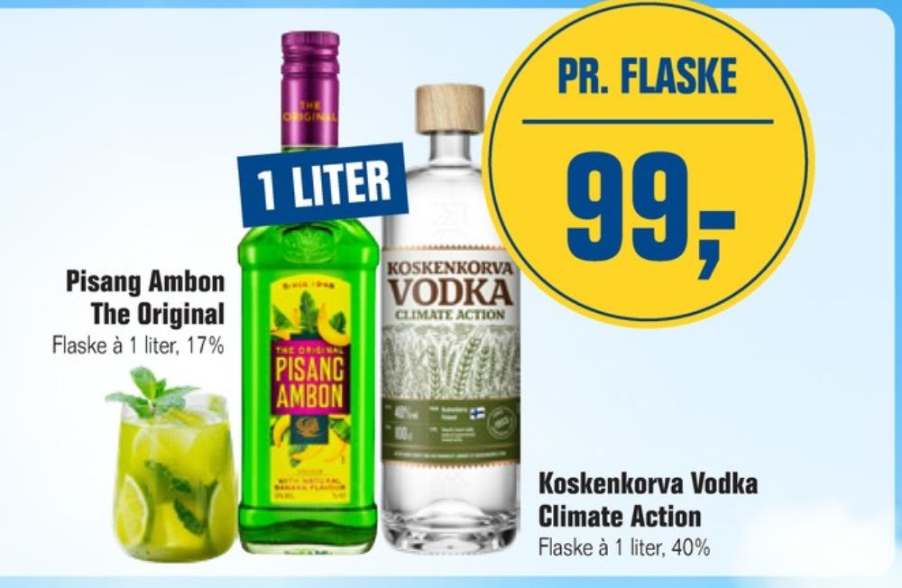 Koskenkorva Original, Vodka