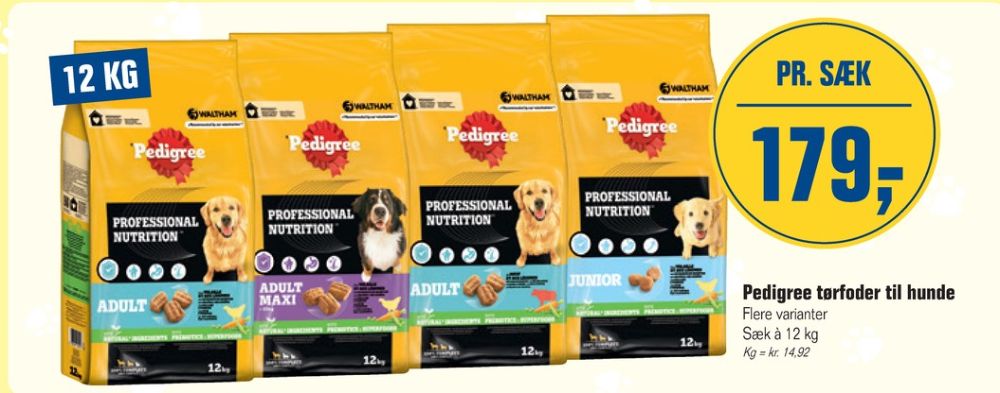 Pedigree, Hundefoder