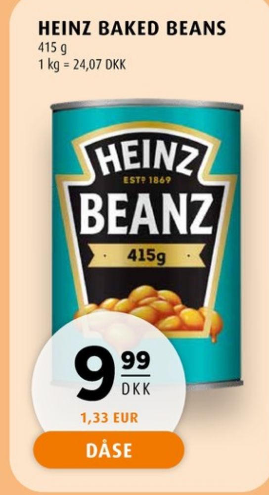 Heinz, Bønner