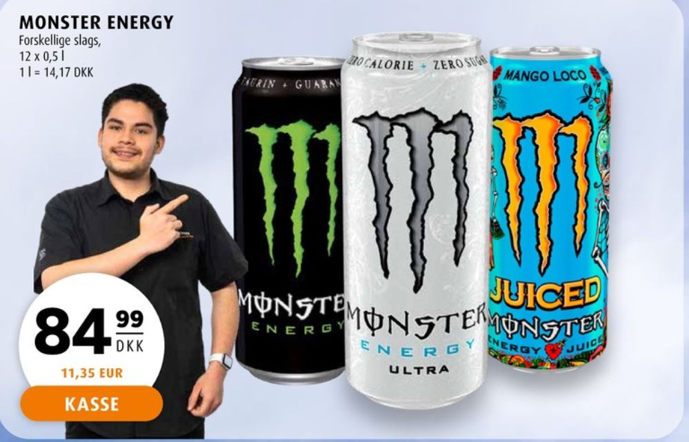 Monster Energy, Energidrik 12 pk.