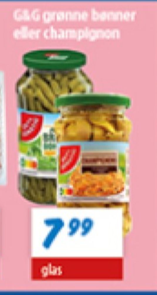 Gut & Günstig, Bønner