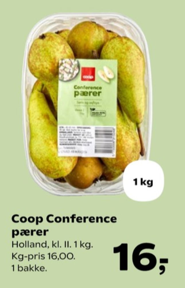Coop, Pærer