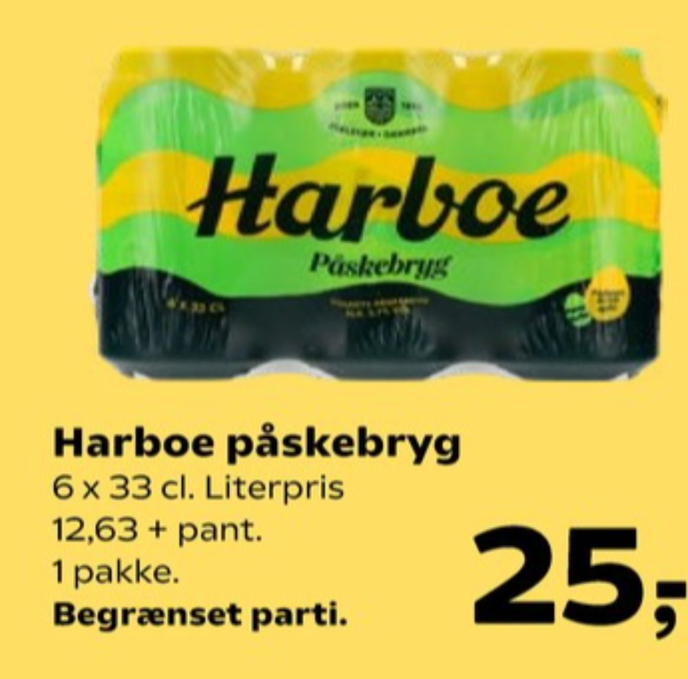 Harboe Påskebryg, Øl 6 pk.
