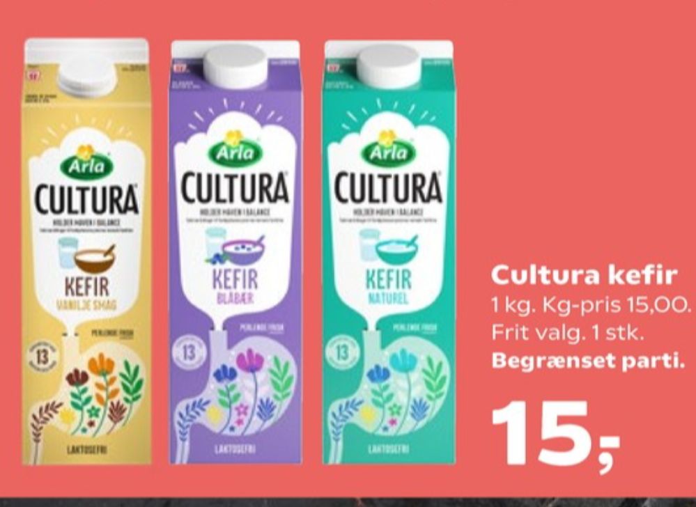 Cultura, Kefir Vanilje
