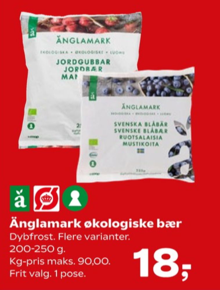 Änglamark, Jordbær
