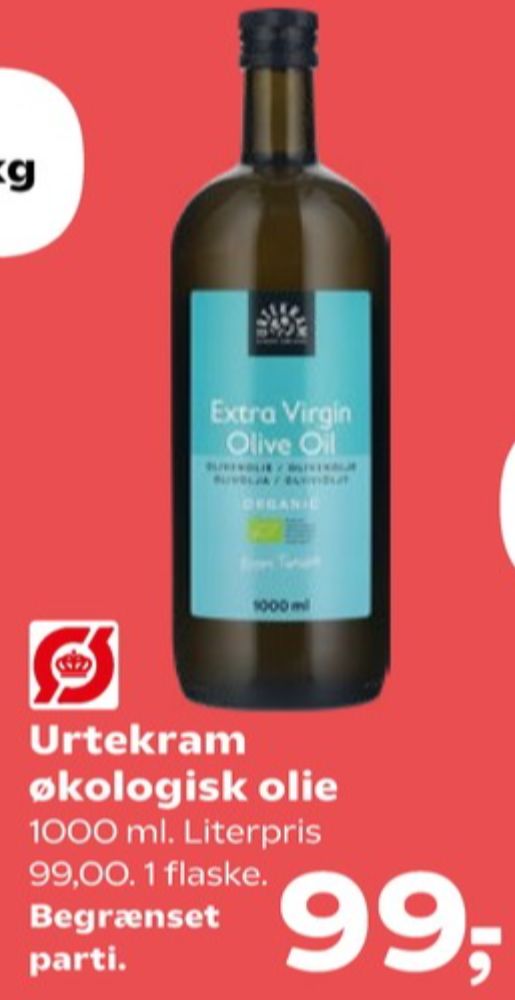 Urtekram, Olivenolie