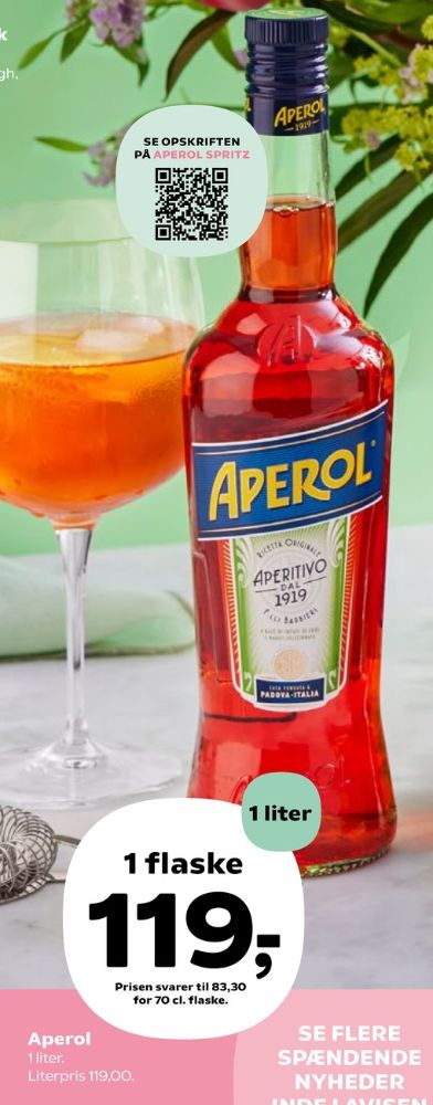 Aperol, Aperitif