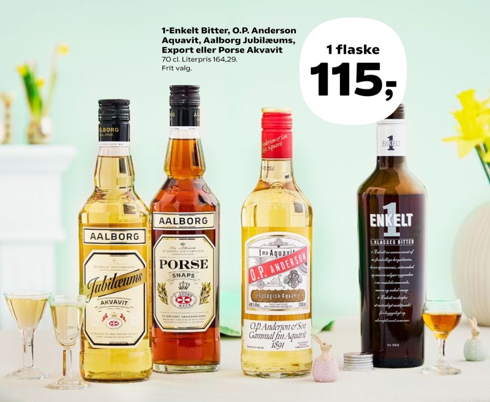 AAlborg Jubilæums Akvavit, Akvavit