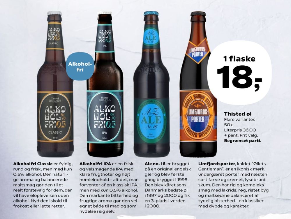 Thisted Limfjords Porter Double Brown Stout, Specialøl