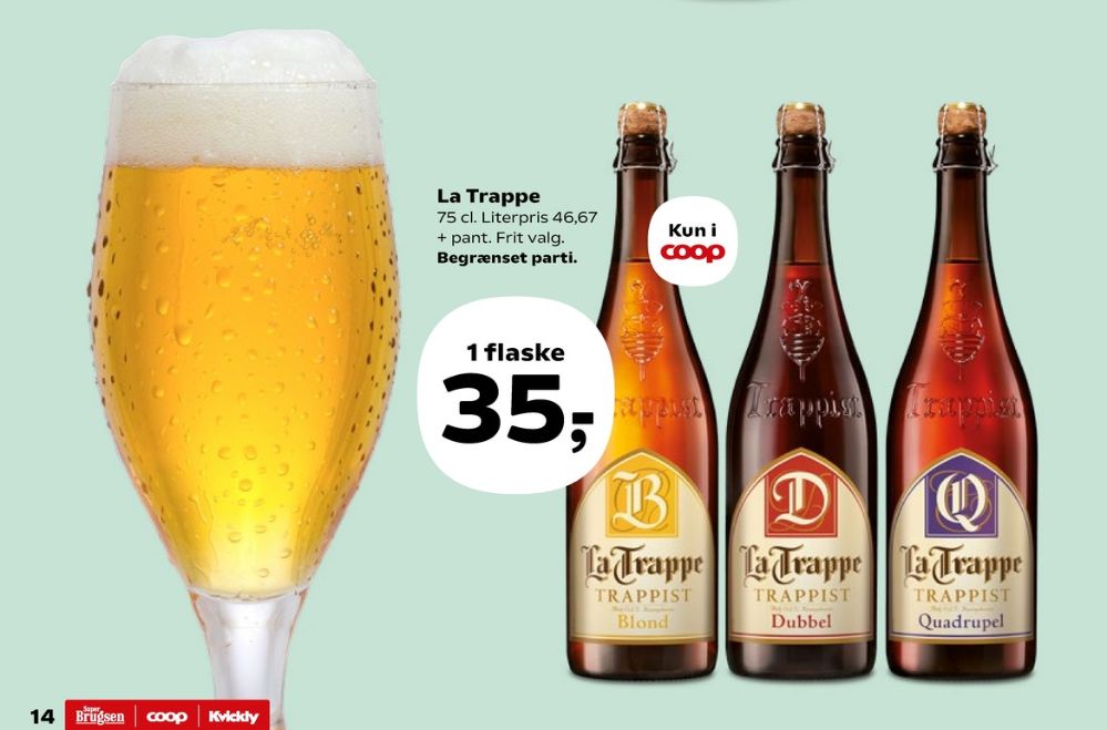 La Trappe Blond, Specialøl