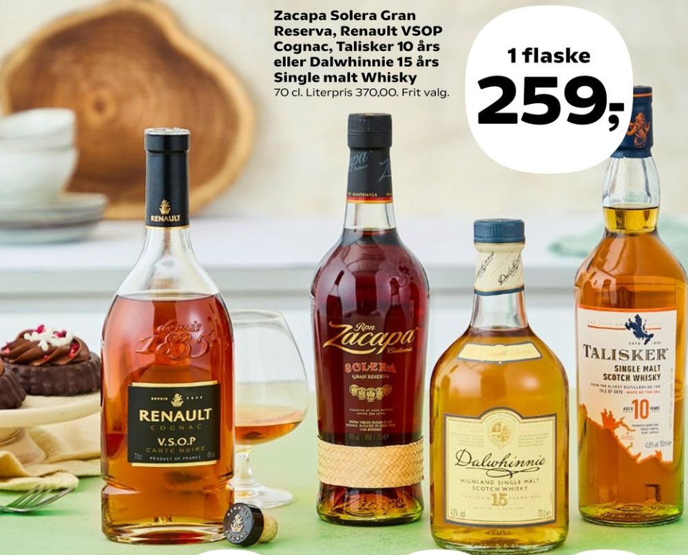 Renault VSOP, Cognac