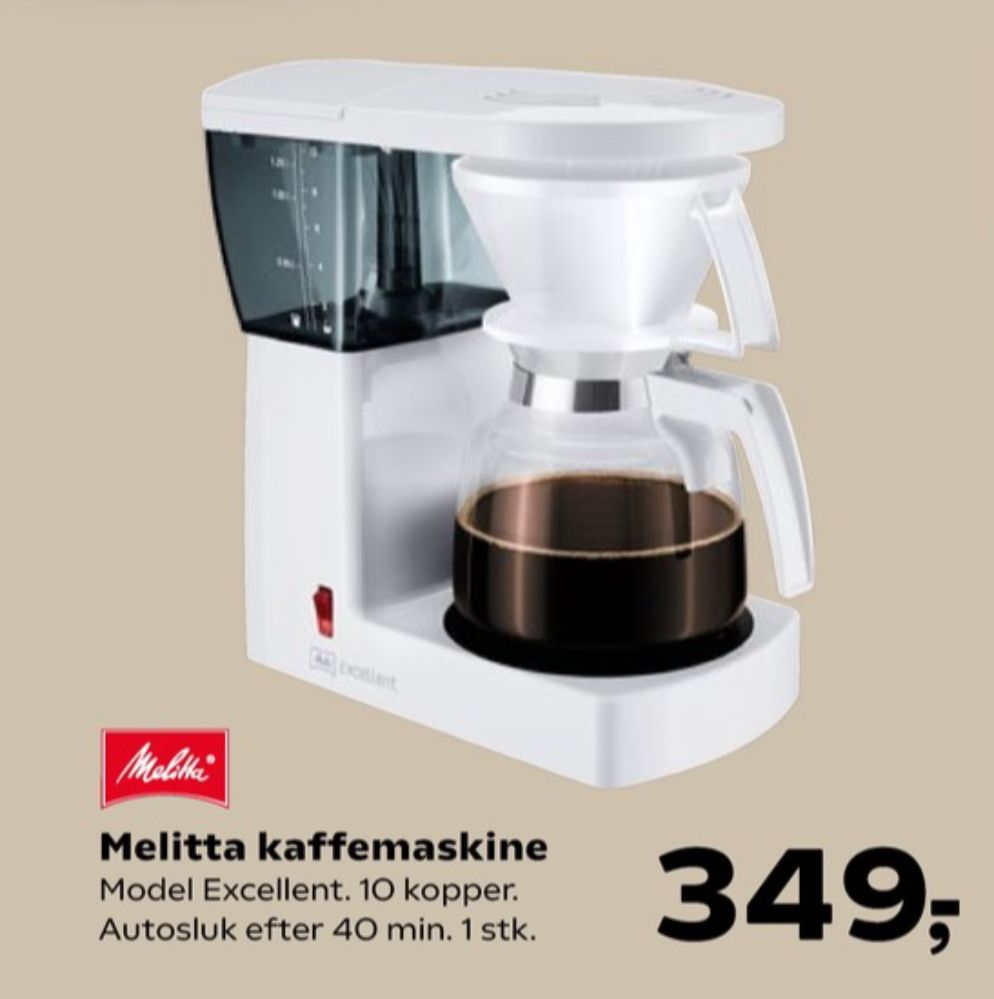 Melitta, Kaffemaskine
