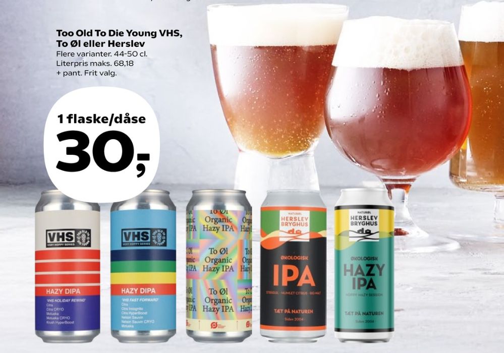 Herslev Bryghus Hazy IPA, Blanche med Citrontimian