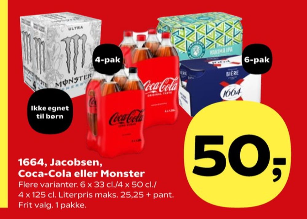 Coca Cola Zero, Cola 4 pk.