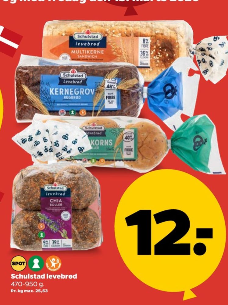 Schulstad Levebrød, Kernegrov Rugbrød