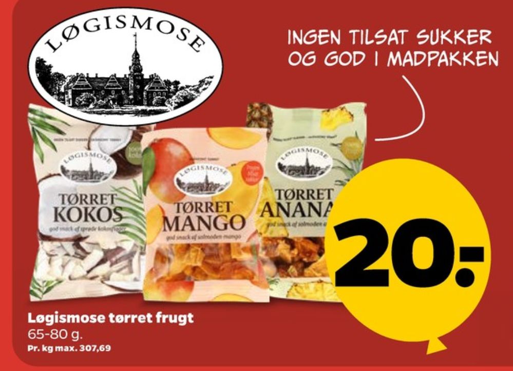 Løgismose, Kokos