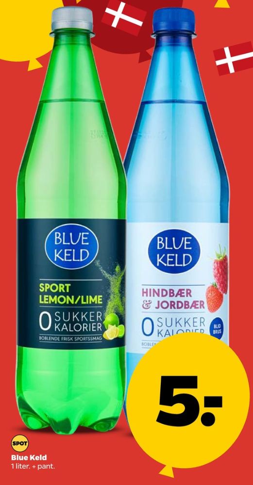 Blue Keld BFree, Sportssodavand Lemon Lime