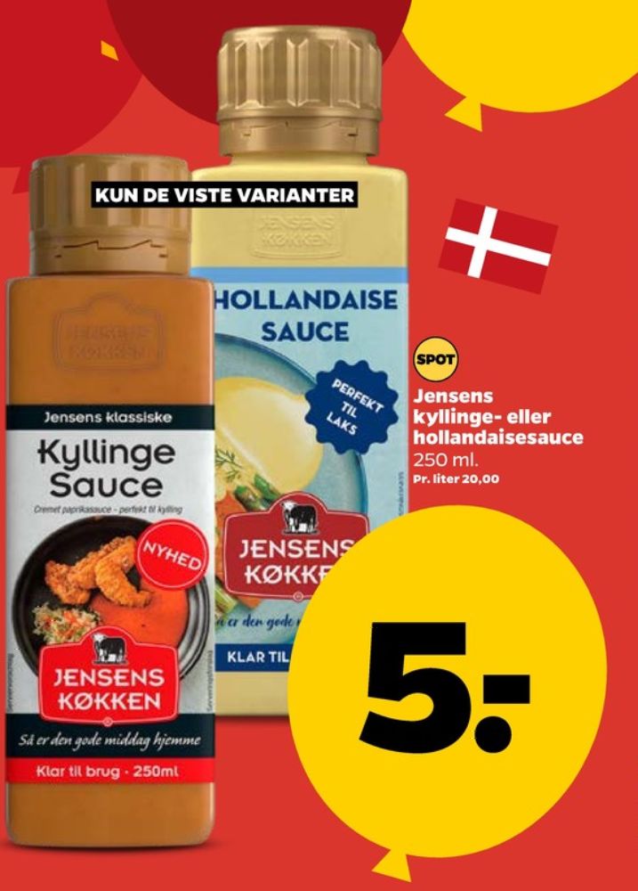 Jensens Køkken, Kyllinge Sauce