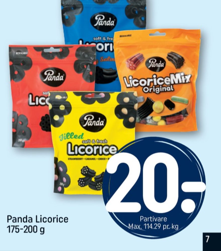 Panda Licorice, Lakridspose Salty Salmiak