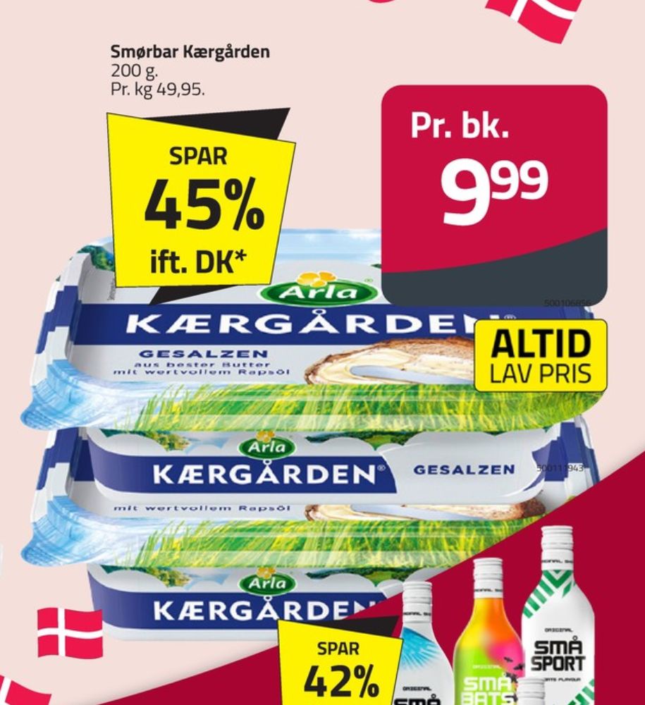 Kærgården, Smørbar