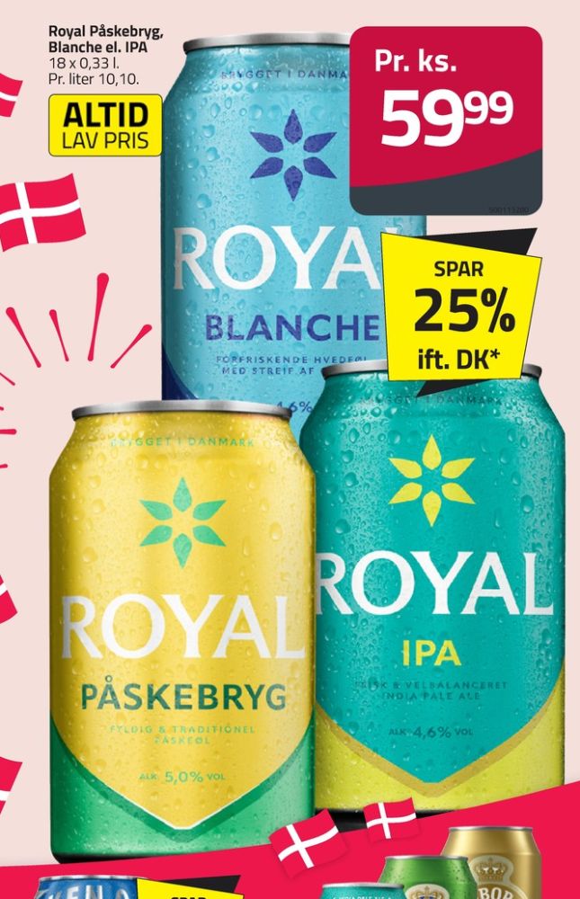 Royal Påskebryg, Øl 18 pk.