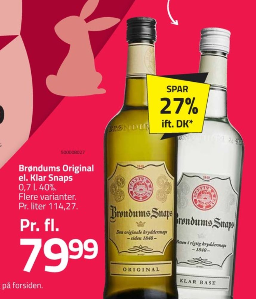 Brøndums  Original, Snaps