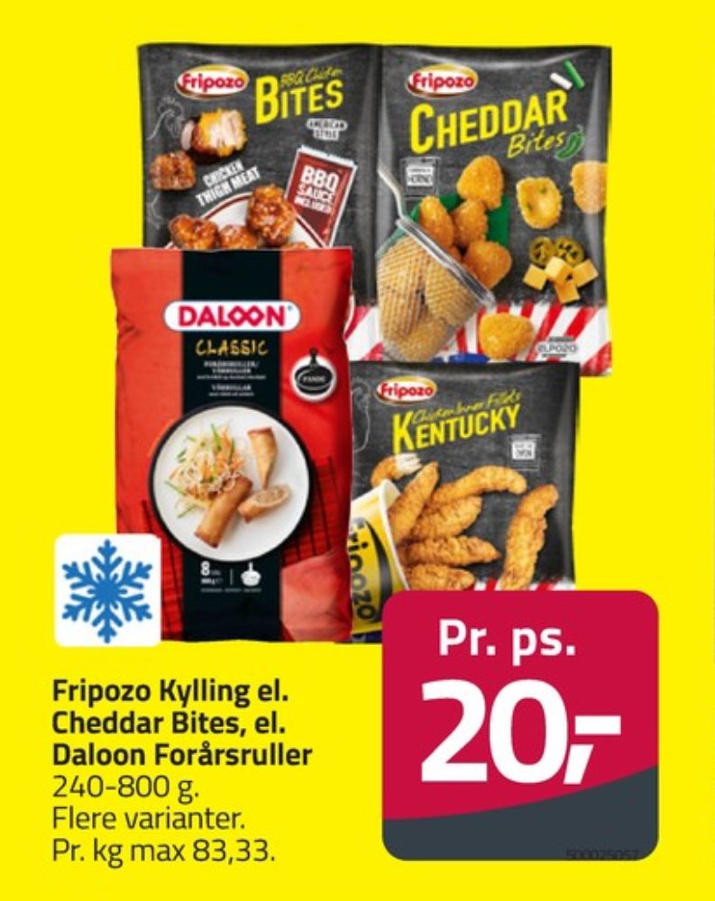 Daloon, Forårsruller