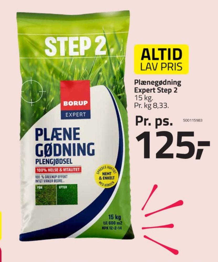 Borup, Plænegødning