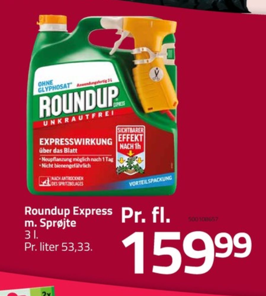 Roundup, Ukrudtsmiddel