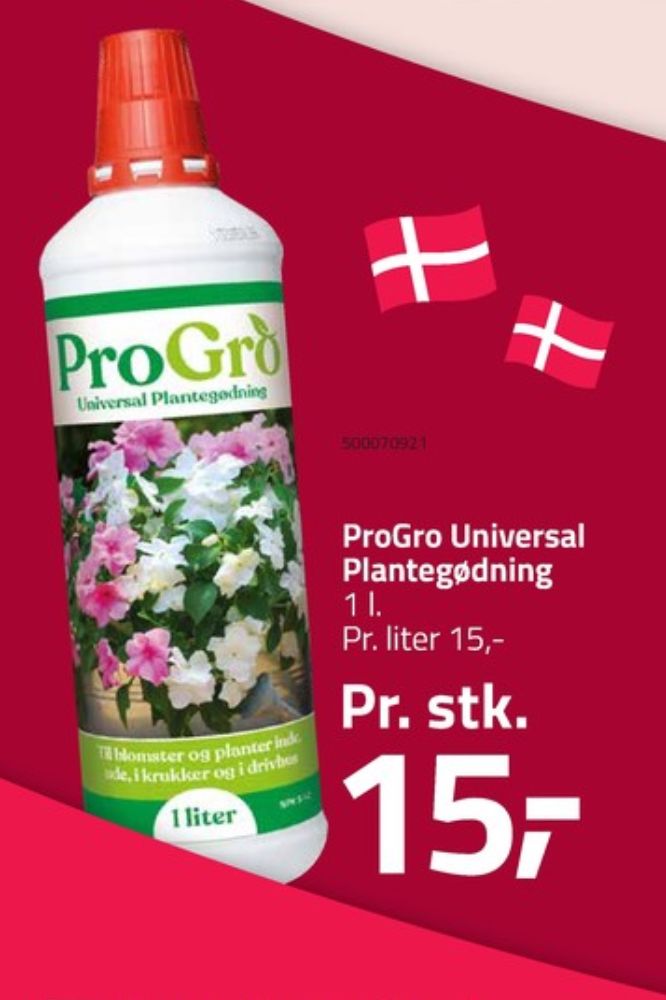 ProGro, Plantegødning