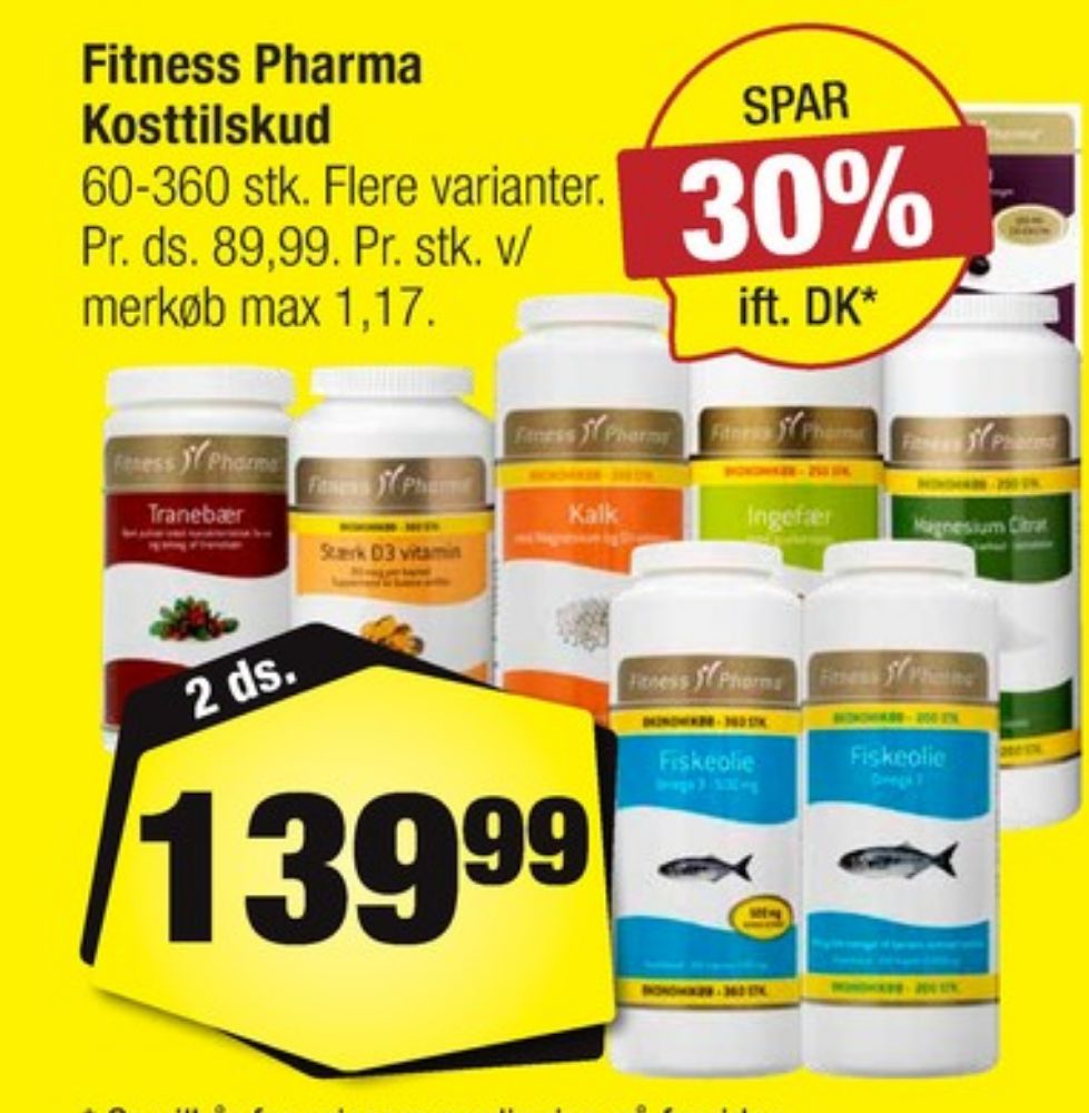 Fitness Pharma, Vitaminer