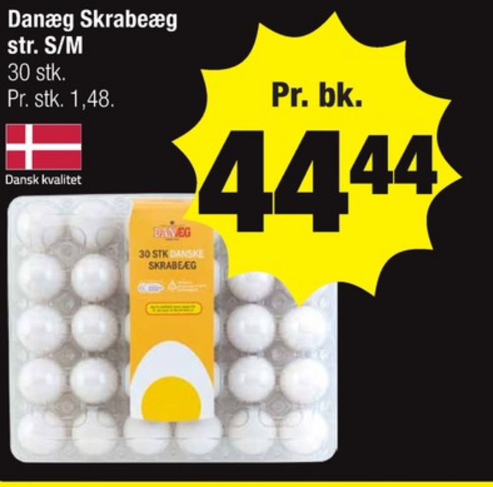 Danæg, Skrabeæg S/M