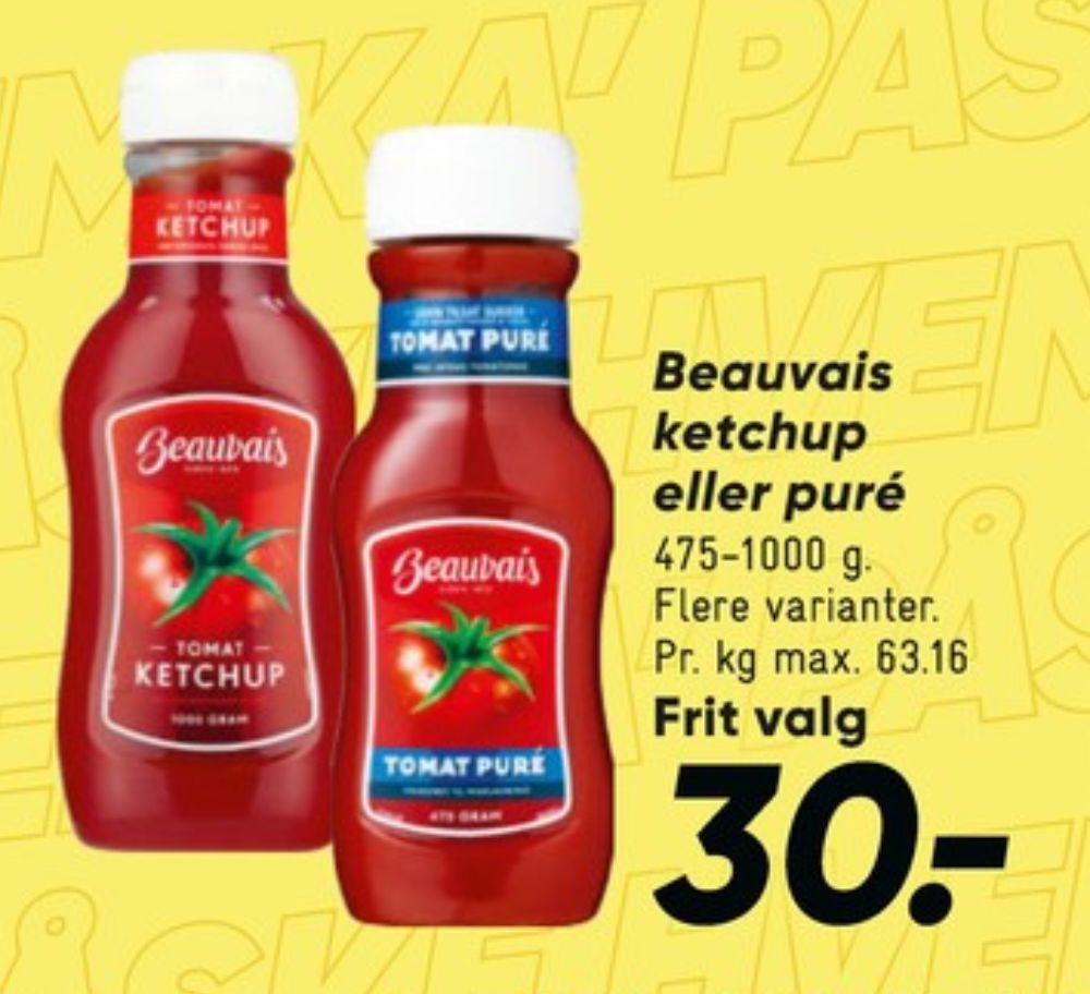 Beauvais, Ketchup