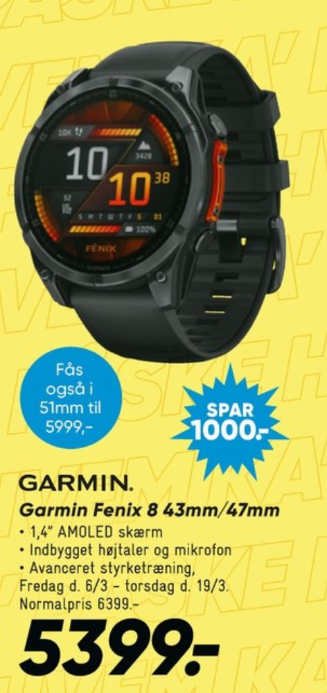Garmin, Smartwatch