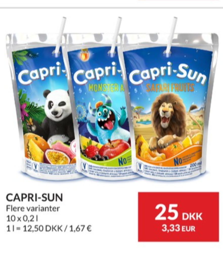 Capri-Sun, Frugtdrik Monsteralarm