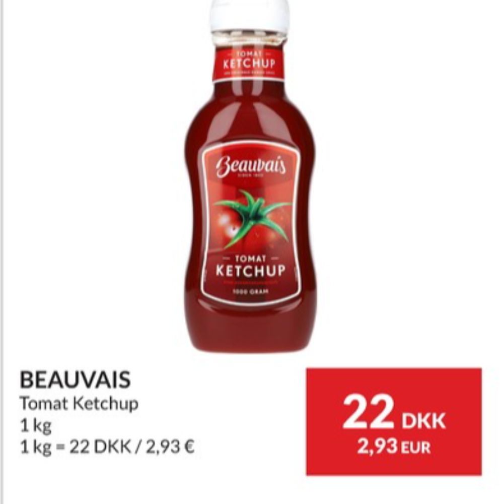 Beauvais, Ketchup