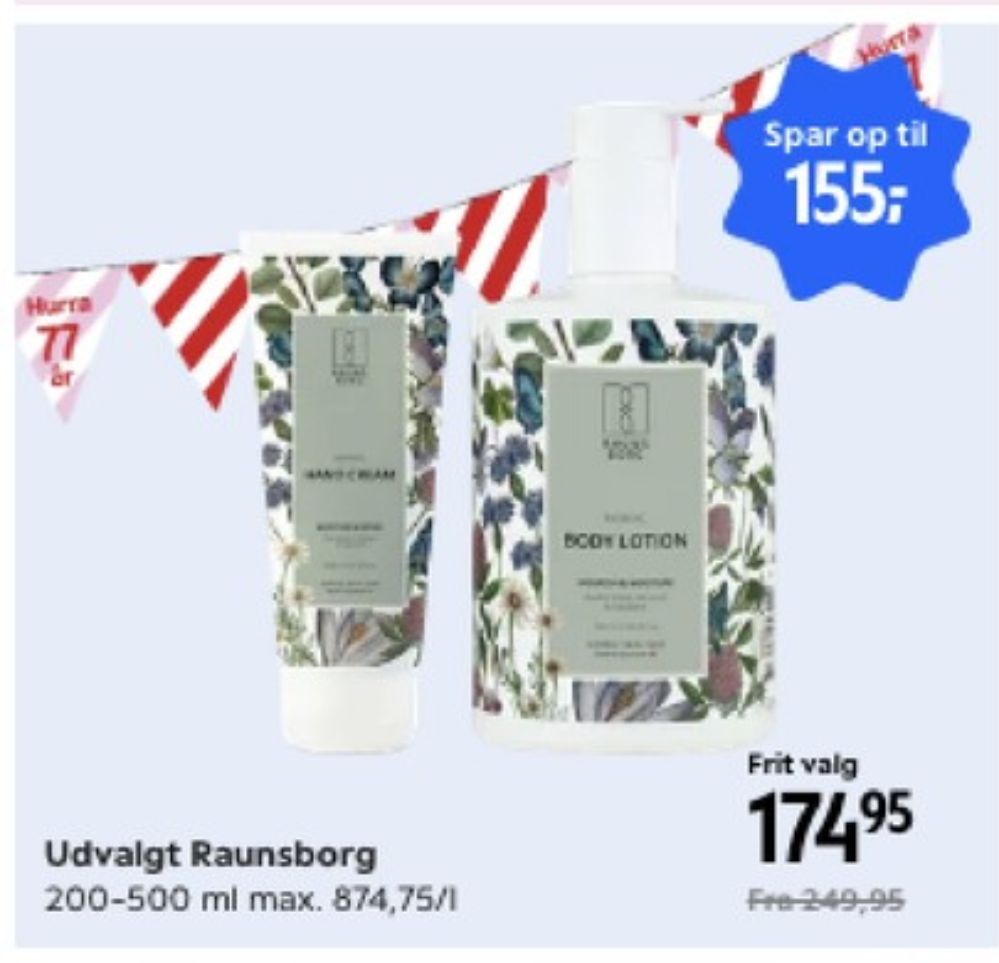 Raunsborg Nordic, Bodylotion