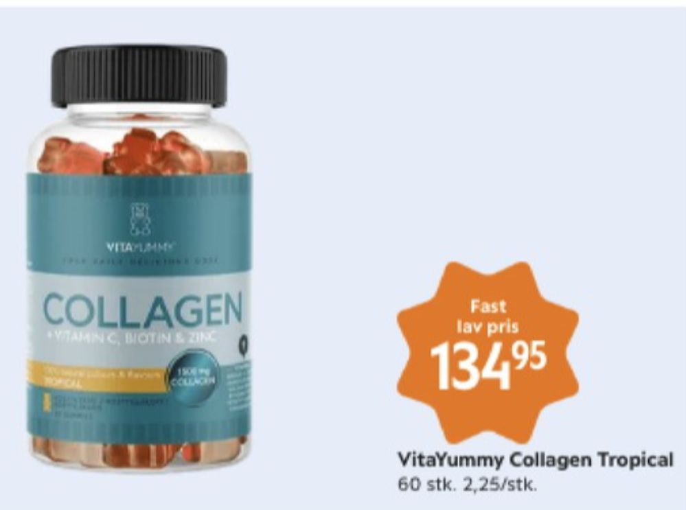 Vitayummy, Vitaminer
