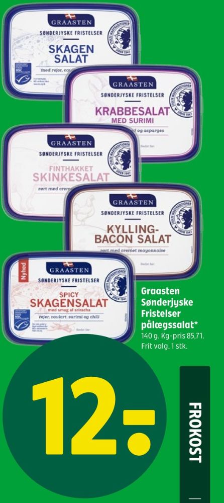 Graasten Sønderjyske Fristelser, Kylling & Baconsalat