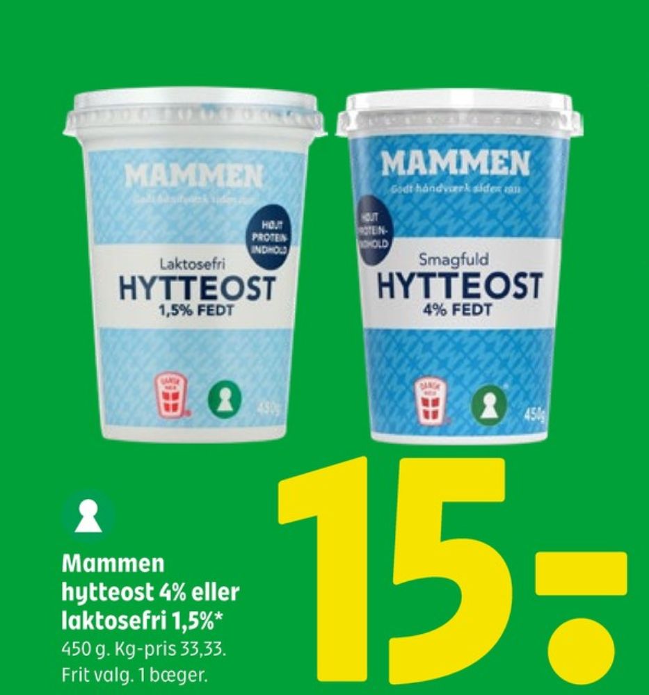 Mammen, Hytteost 4%