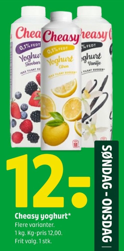 Cheasy, Skovbær Yoghurt 