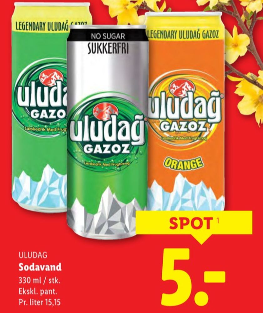 Uludag Gazoz, Sodavand