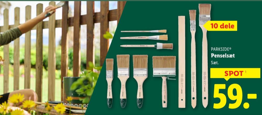 Parkside, Penselsæt