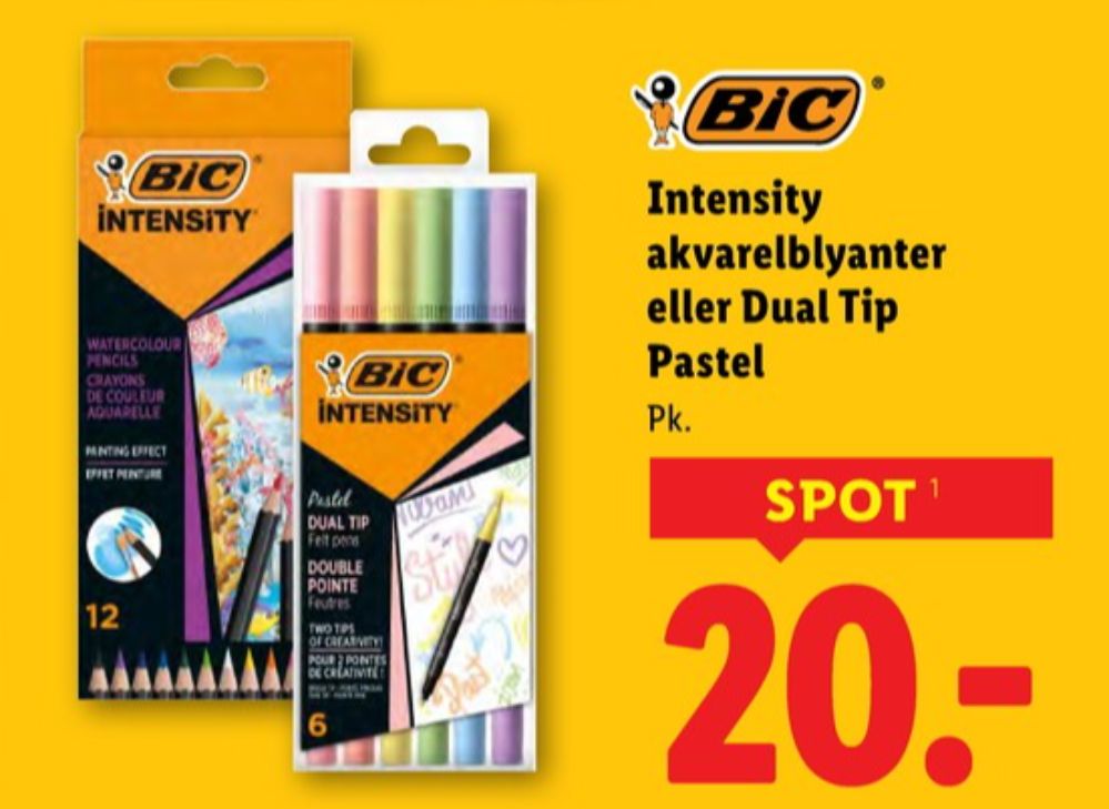 Bic, Farveblyanter